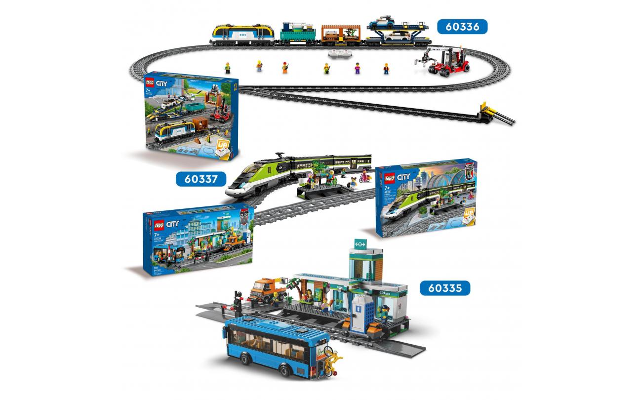 60337 LEGO City Passagierssneltrein bouwset