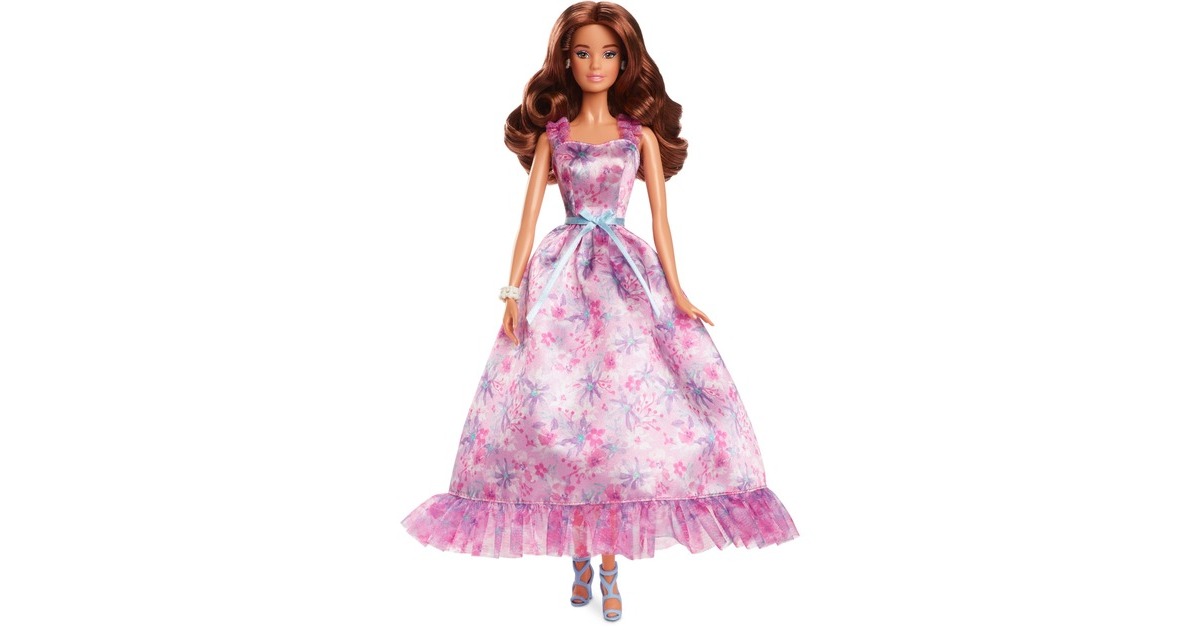 BarbieSignature - Birthday Wishes Collectible - Lilac dress Pop  (65e verjaardag)
