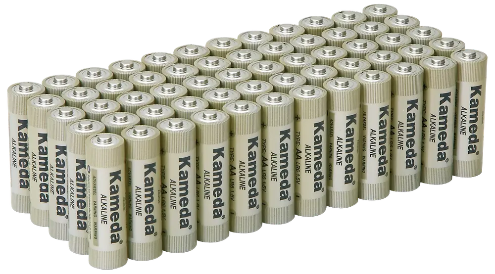 Kameda Alkaline batteri - AA 60-pak