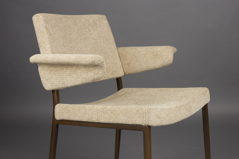 Dutchbone Portland stoel beige_1