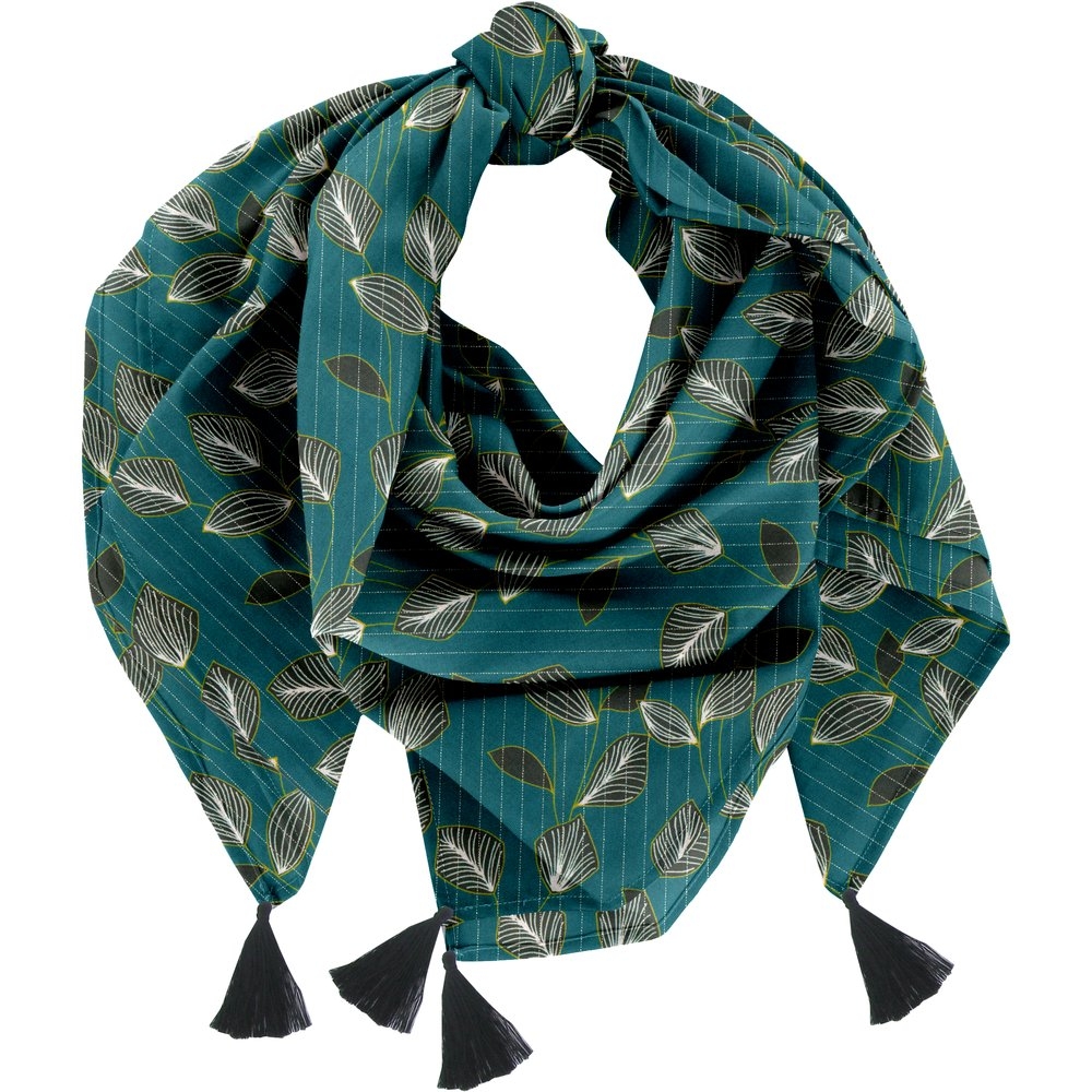 Foulard Pompon Végétalis