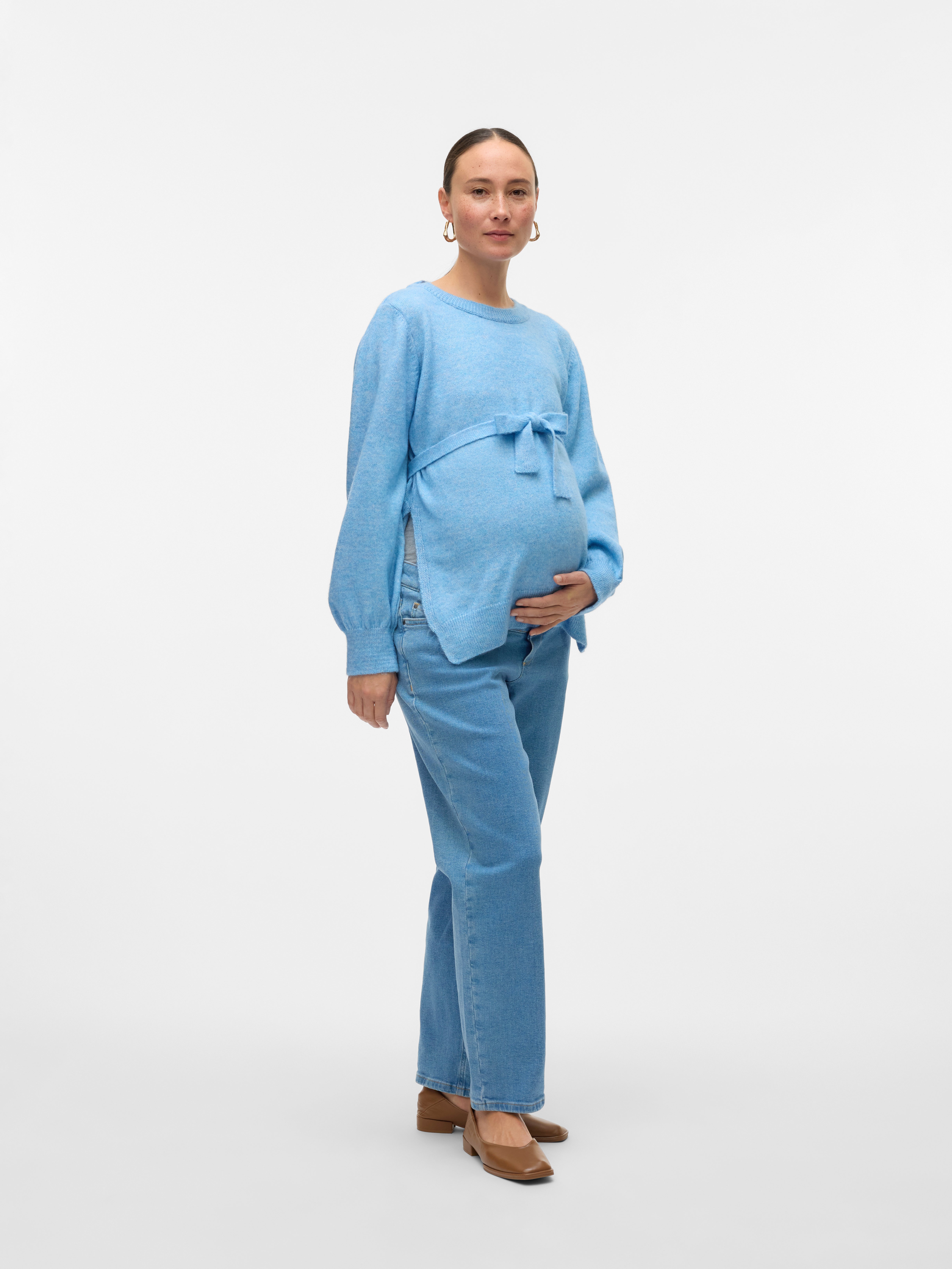 Regular fit O-hals Pullover