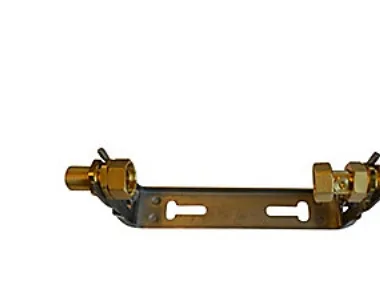 Vandmålerbeslag 3/4''x1'' - DN20, L=190mm. Justérbart, med kontrollerbar kontraventil