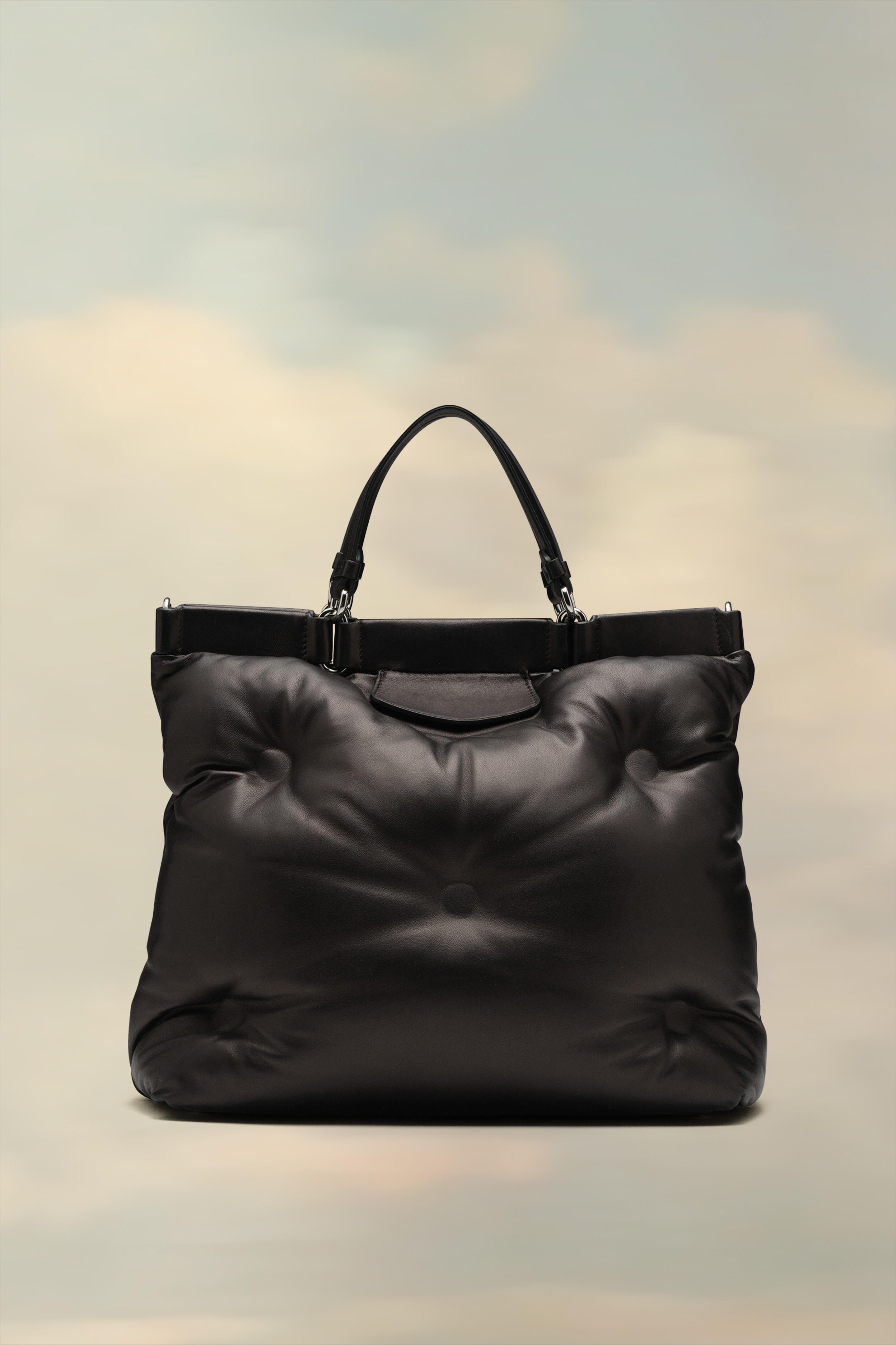 Glam Slam Shopping Medium - Sac matelassé Noir