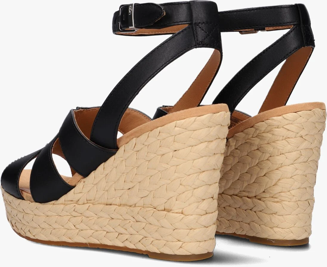UGG zwarte ugg sandalen w careena