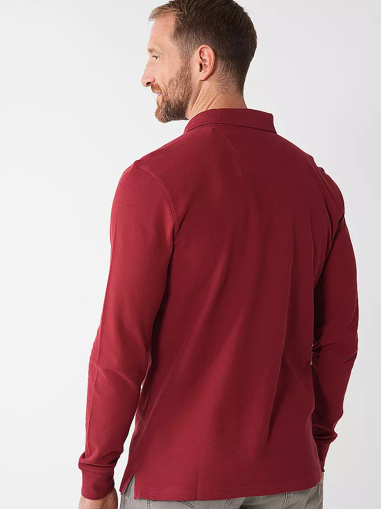 FYNCH HATTON Poloshirt dunkelrot