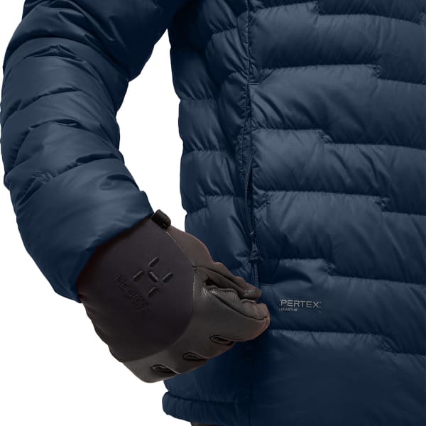 Doudoune ski de randonnée HAGLÖFS ROC FLASH DOWN HOOD M TARN BLUE