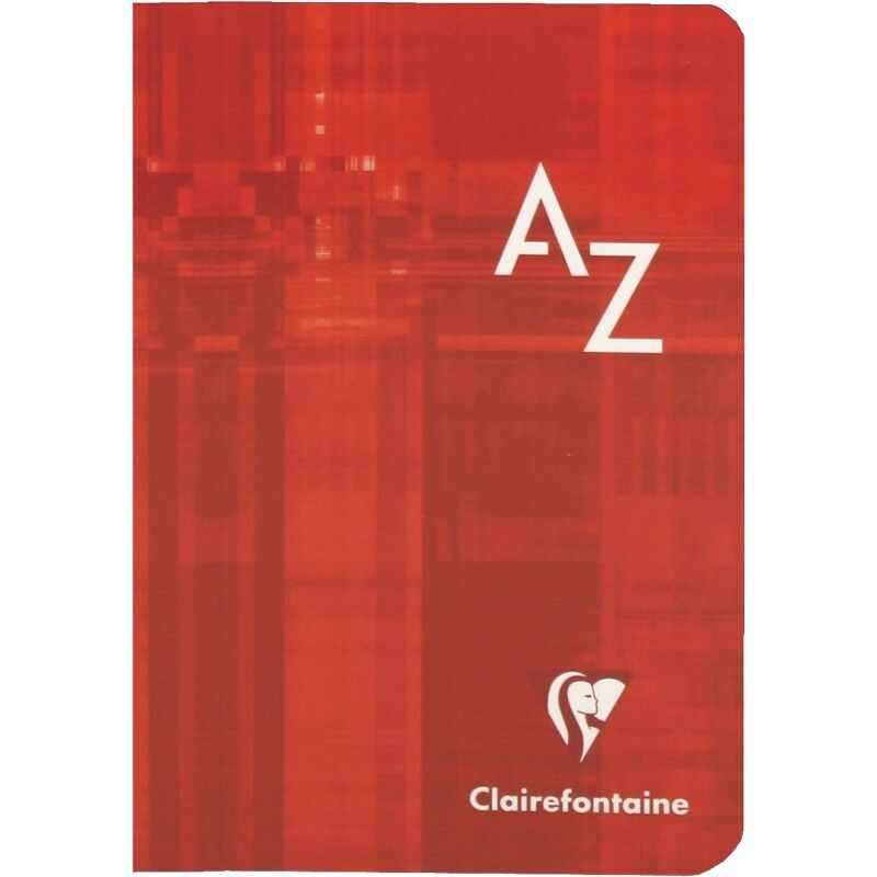 Répertoire Alphabétique piqué Clairefontaine Metric 11 x 17 cm 96 pages