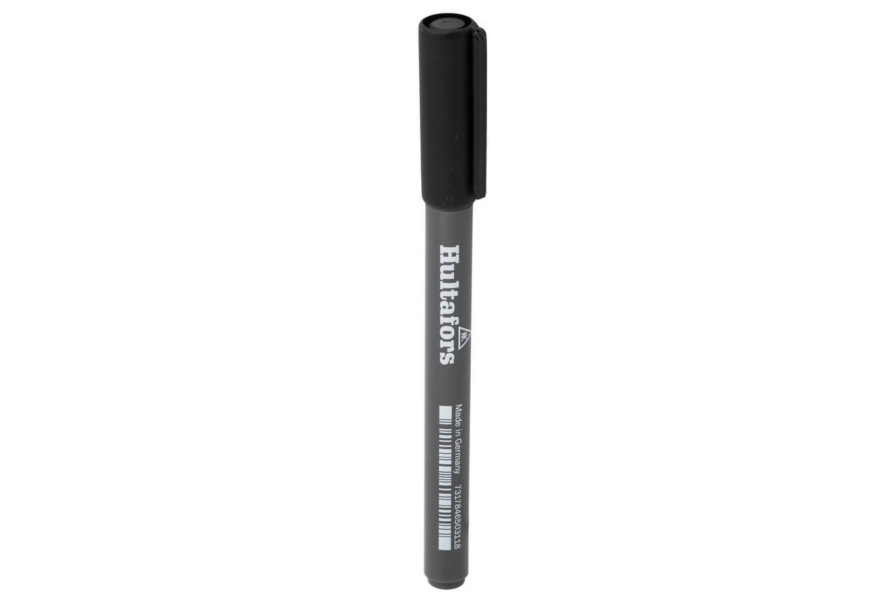 Hultafors Ink Deep-Hole Marker 650310 zwart, aftekenstift