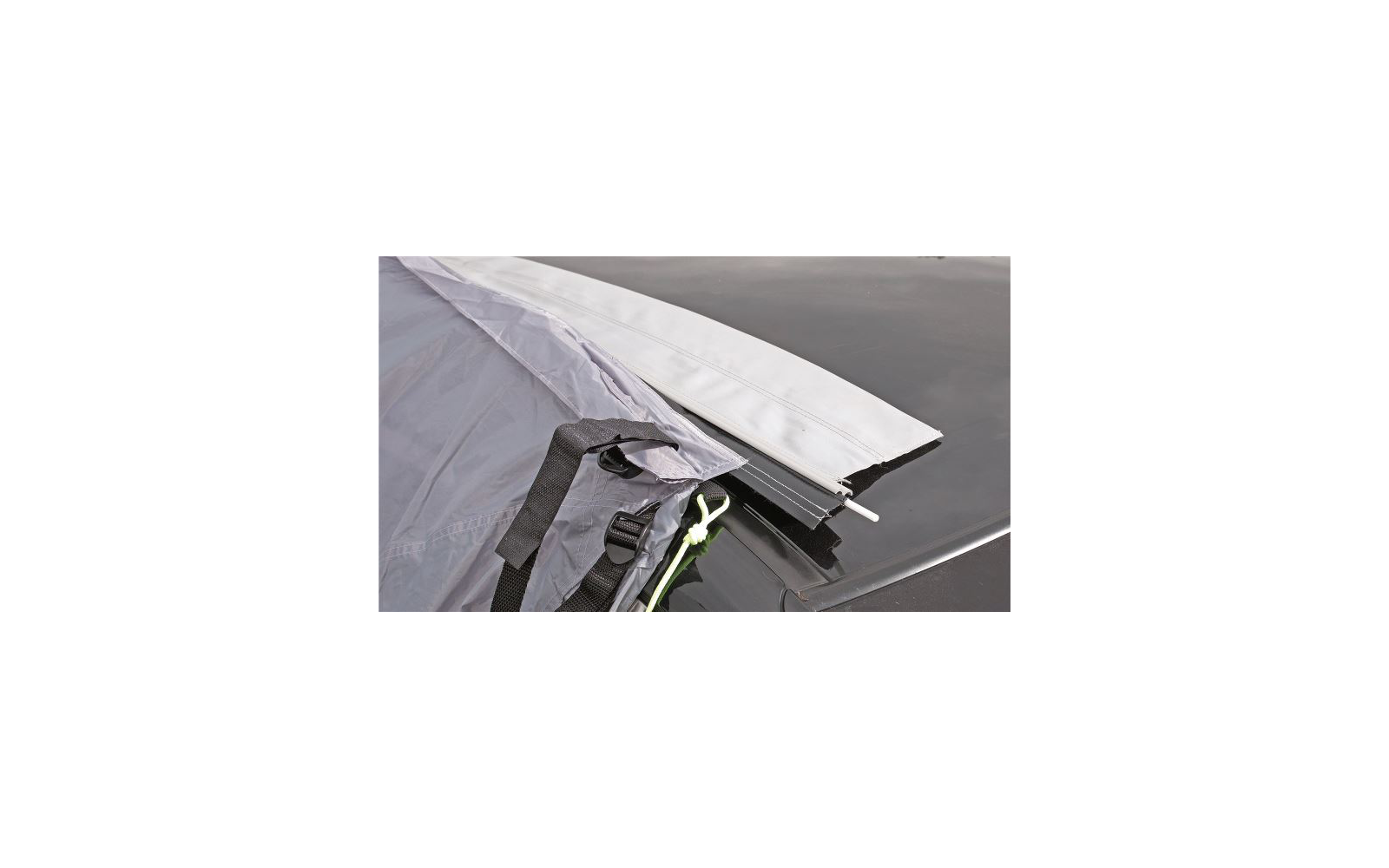 Outwell Magnetverbinder Keder Band Connecter 7 mm schwarz/grau
