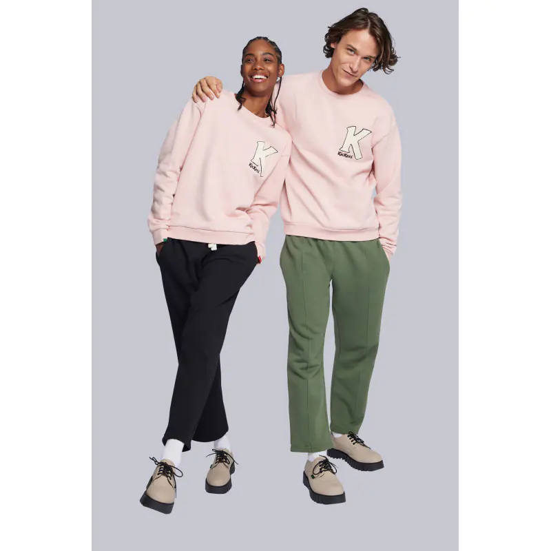 ORGANIC BIG-K SWEAT ROSE SWEAT Coton biologique No Gender