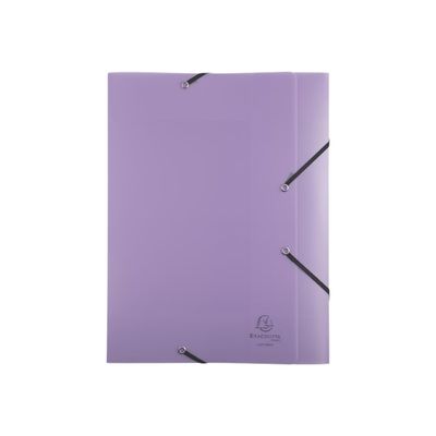 Exacompta Chromaline Pastel - Boîte de classement plastique (livrée à plat) - dos 25 mm - disponible dans différentes couleurs pastels