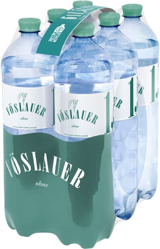 Vöslauer Mineralwasser ohne 6x1,5 l PET (EINWEG)