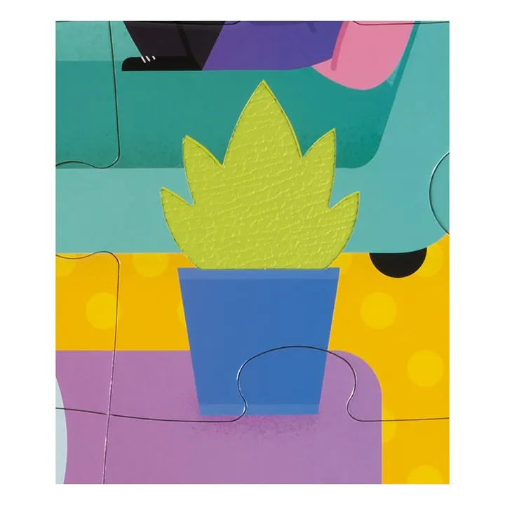 Janod Puzzle tactile Les Animaux Domestiques - 20 pièces
