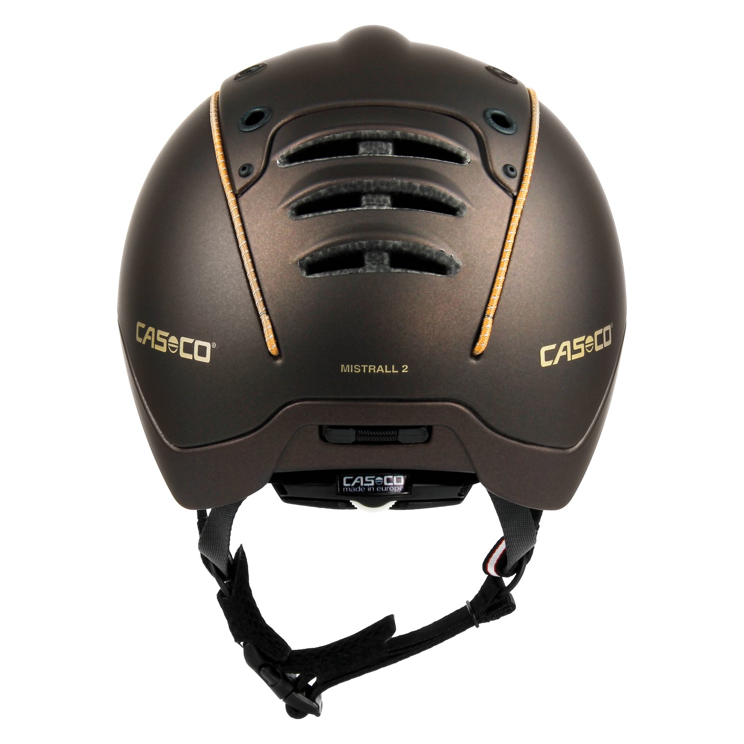 CASCO Reithelm Mistrall-2  - dunkelbraun