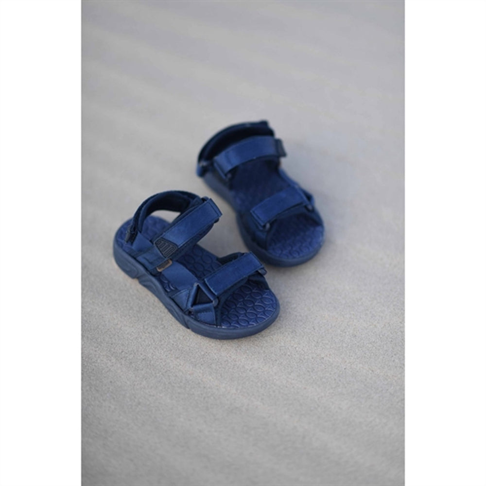 Louis S Sandal Navy - Bisgaard → Luksusbaby.dk