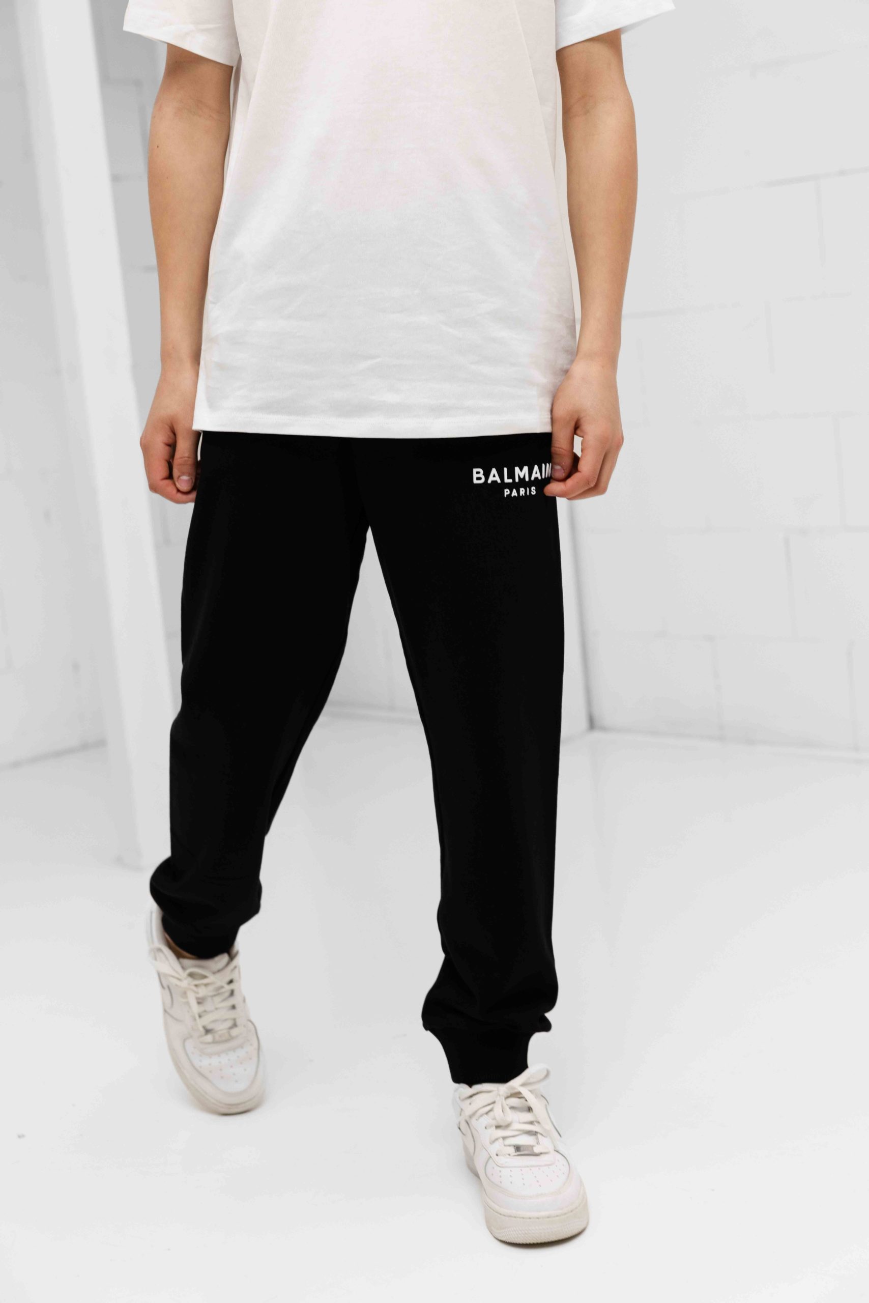 Balmain BW6Q70 Trainingsbroek Kids Zwart
