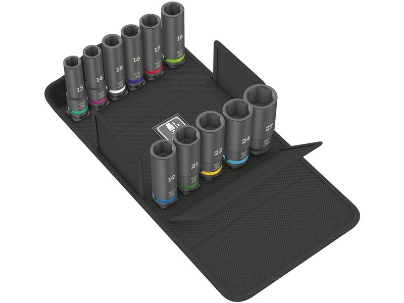 Wera Steckschlüsseleinsatz-Satz 8790 C Impaktor Deep Set 1 Impaktor Deep Steckschlüsseleinsätze und Werkzeugfinder