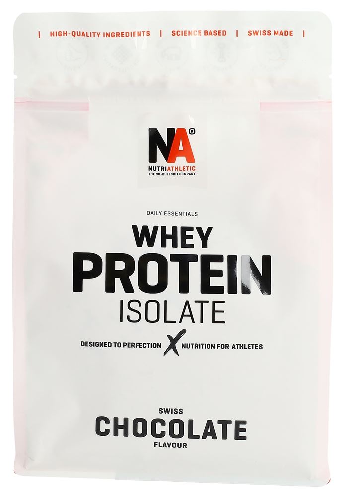 NUTRIATHLETIC Whey Protein Isolate Plv Swiss Chocolate 800 g