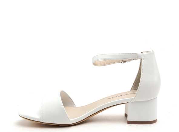 Tamaris nu pieds talons femme 28295 20 blanc