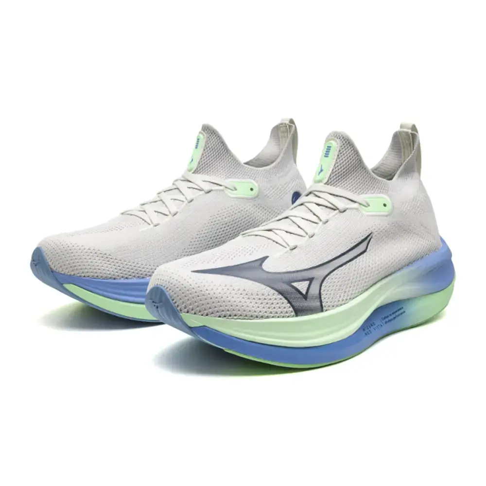 Mizuno Neo Vista Hardloopschoenen Wit/Blauw/Groen Heren