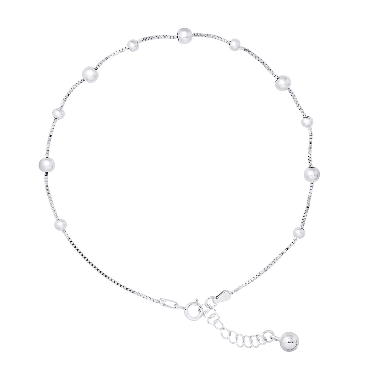 Bracelet de Cheville - Argent 925 plaqué or rose