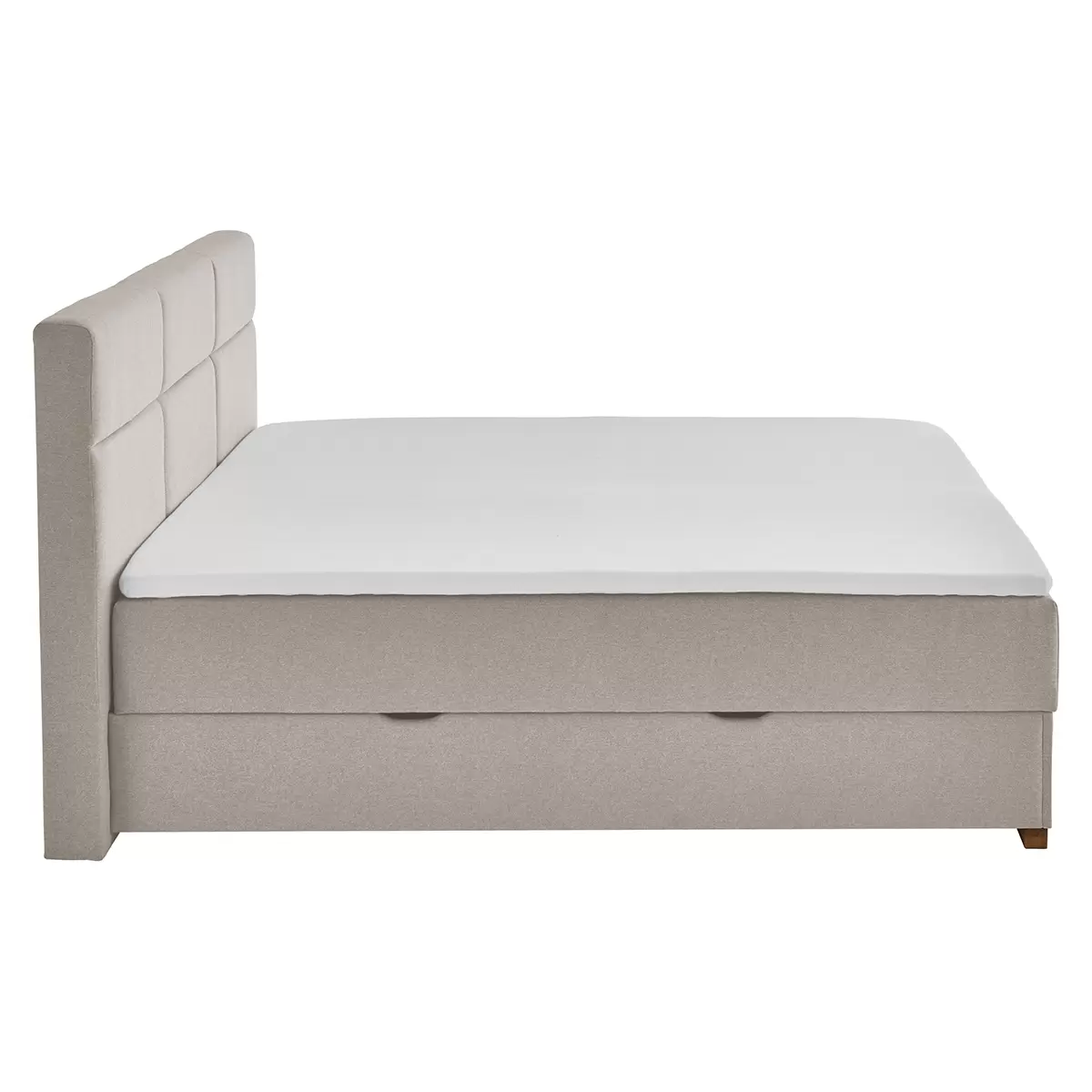 Boxspringbett Lago 180x200 taupe