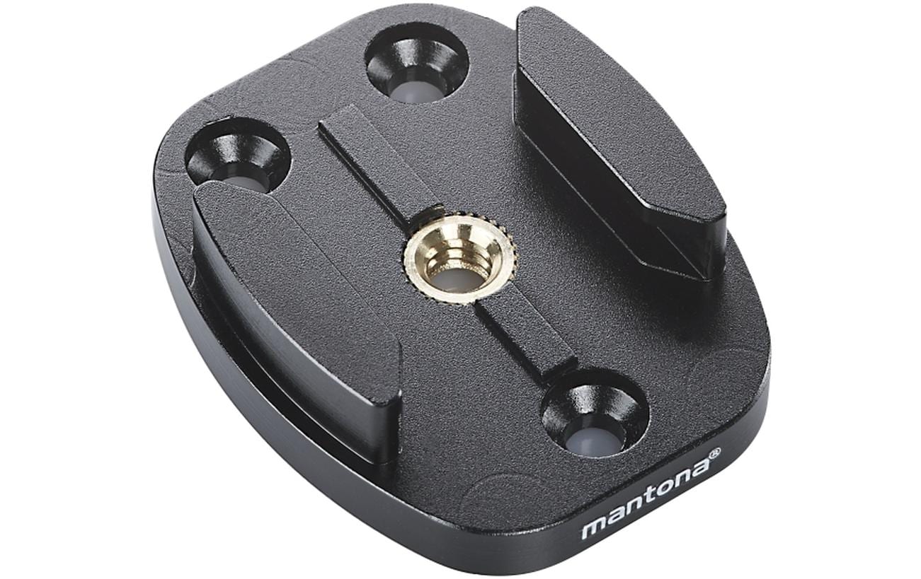 Schnellwechselplatte Set GoPro 1/4 ZollSchnellspann Halterungen aus Metall und Kunststoff für GoPro Adaptersysteme