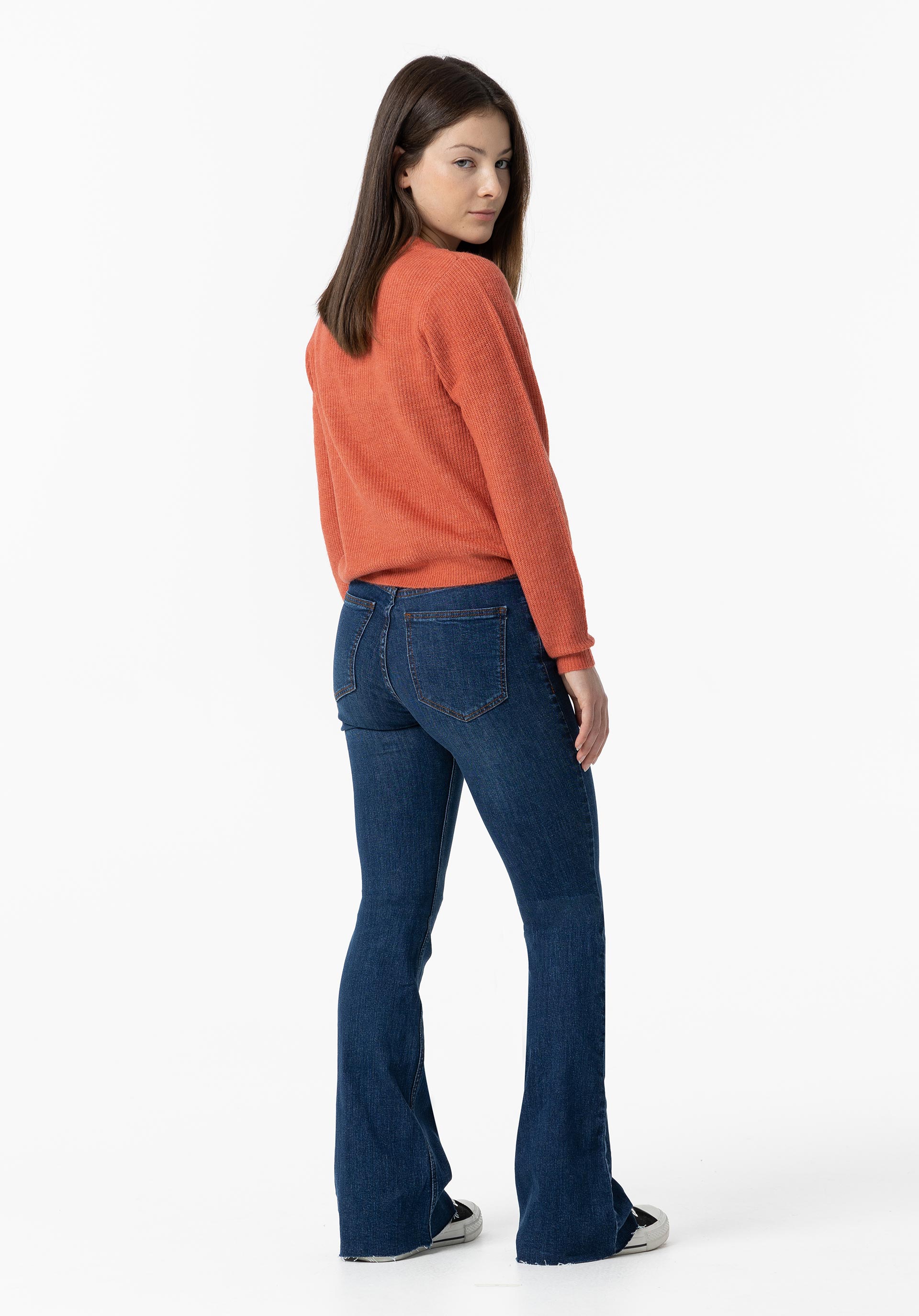 Jeans Bella Flare de Cintura Alta
