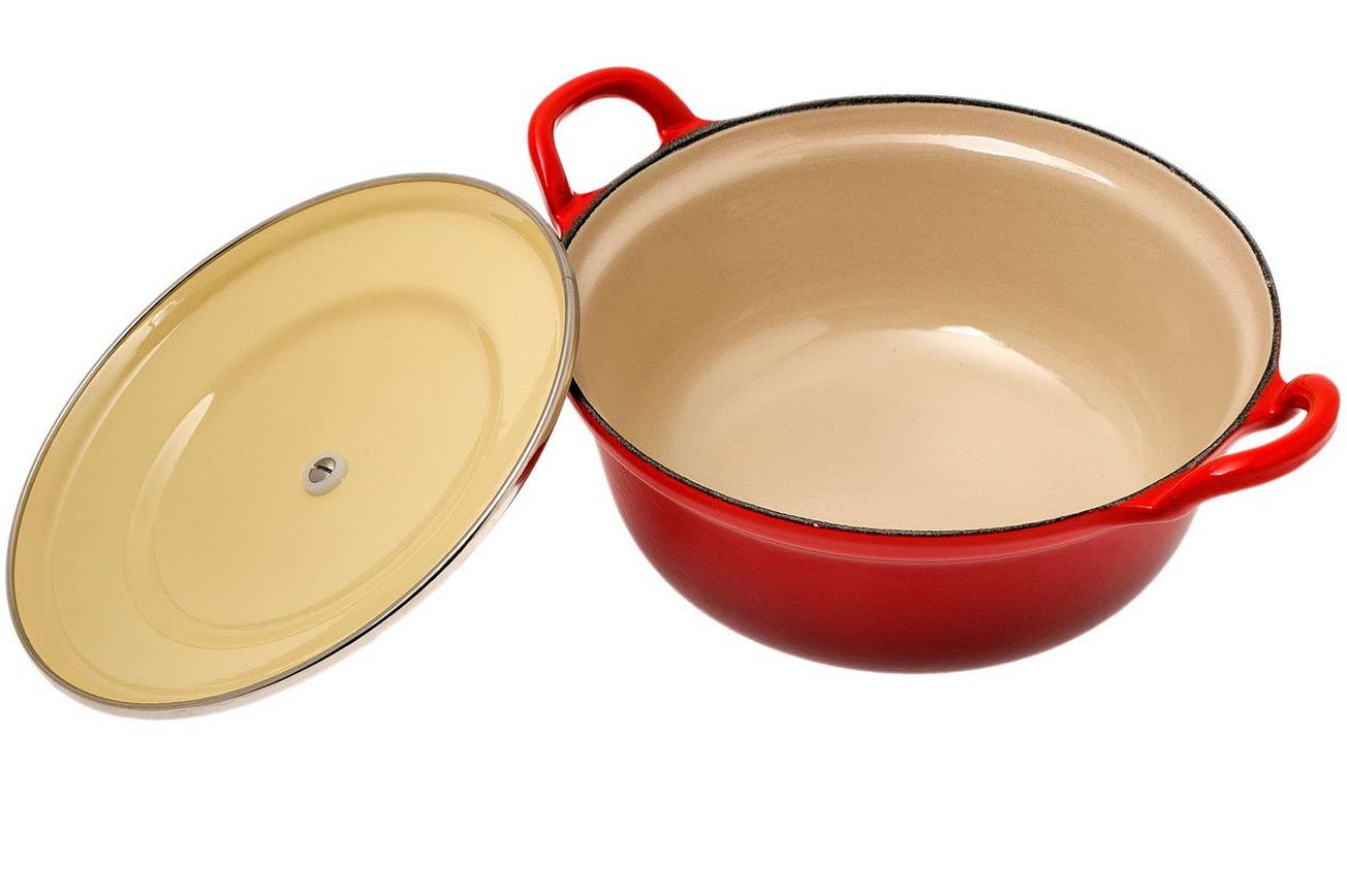 Le Creuset faitout / braadpan 20 cm, 1,7L rood