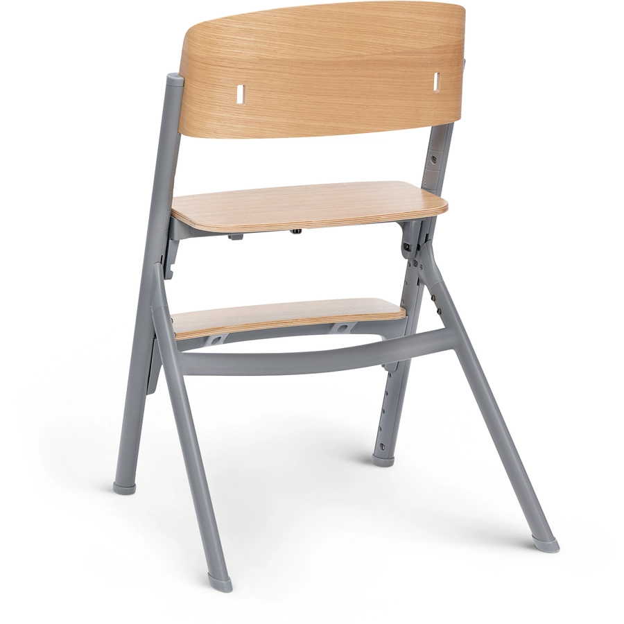 Kinderkraft Hochstuhl LIVY mit Babywippe CALMEE oak