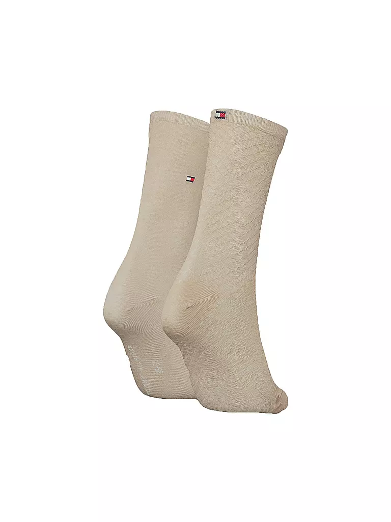 TOMMY HILFIGER Socken 2-er Pkg. beige beige