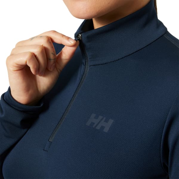 T-shirt thermique HELLY HANSEN W HH LIFA ACTIVE SOLEN 1/2 ZIP NAVY