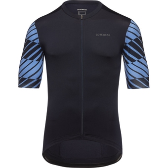 Gore Wear Swiftride Optical Jersey  Kurzarmtrikot Orbit Blue / Cargo Blue Herren