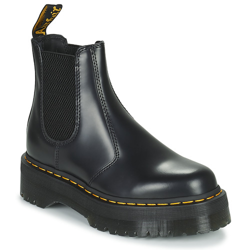 Dr. Martens - 2976 QUAD POLISHED SMOOTH - Noir