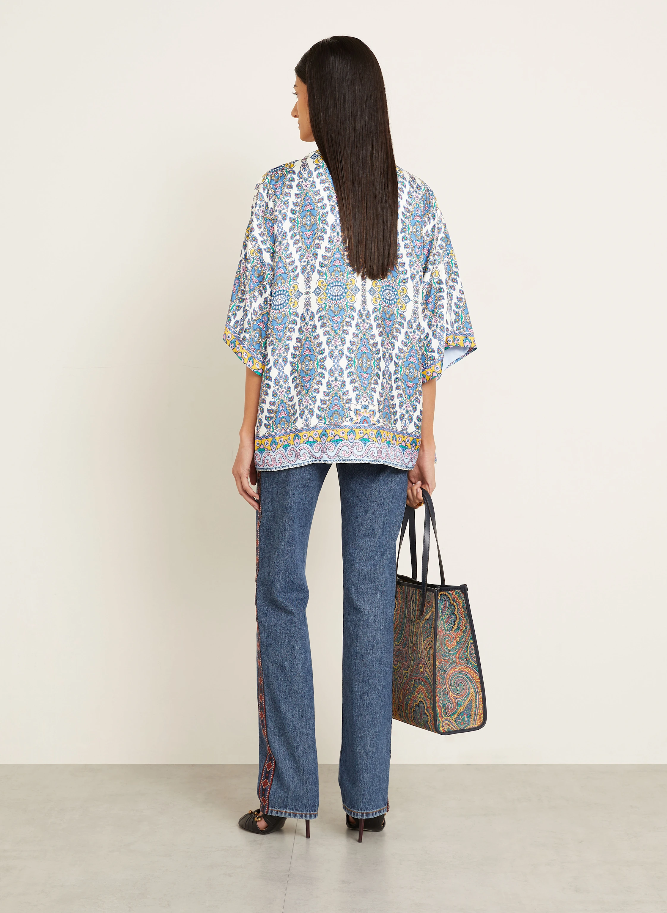 ETRO Kimono mit 3/4-Arm