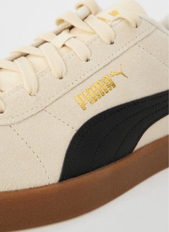 PUMA - Club II - Sneakers - Zwart - Suède/Rubber