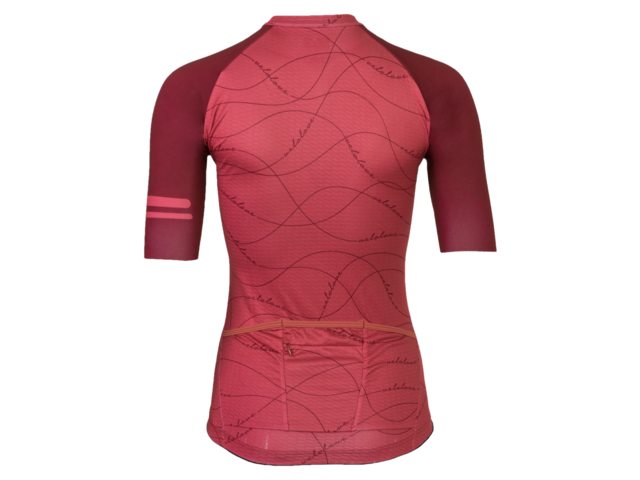 AGU Velo Wave Kortærmet Jersey Rød/Pink
