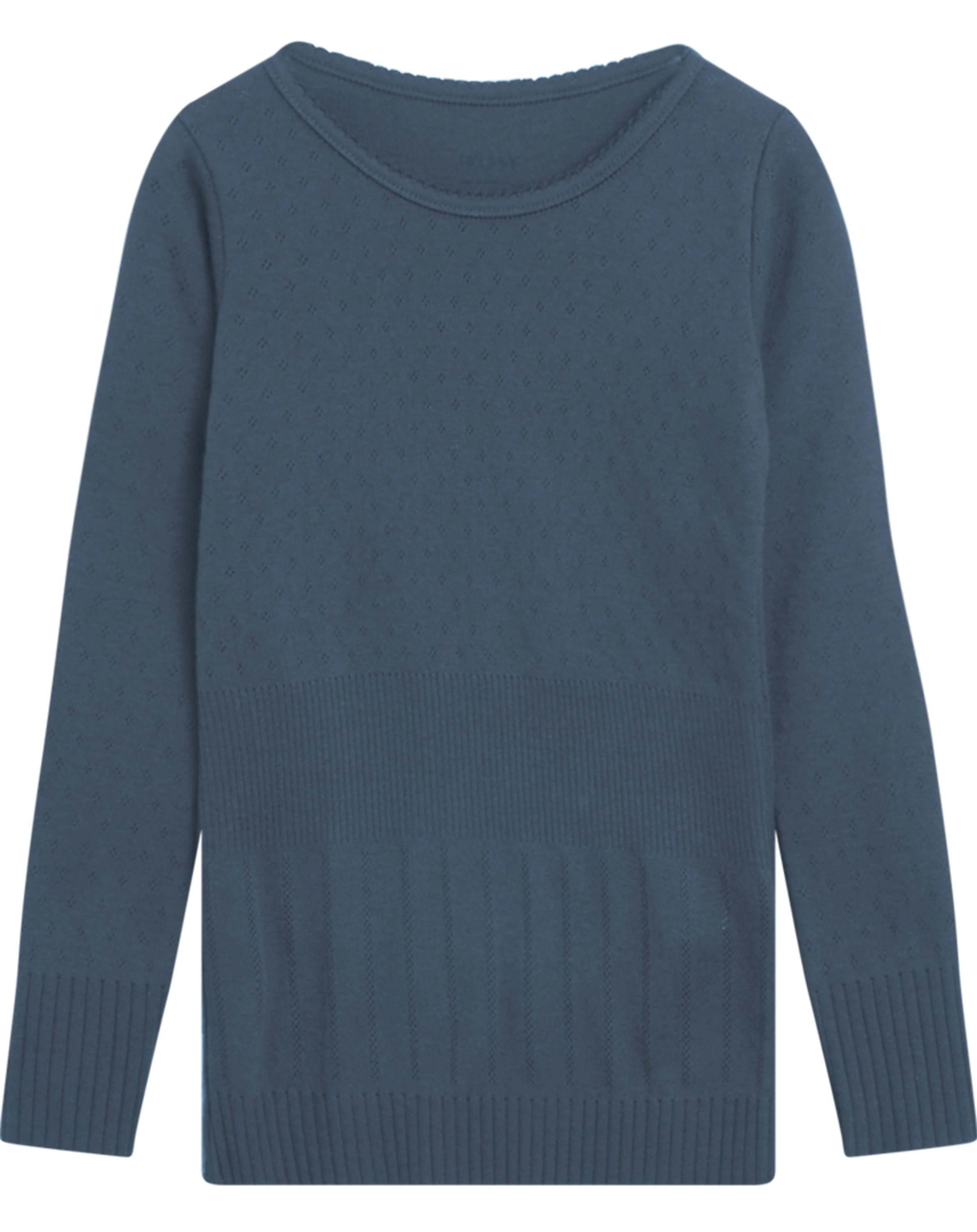 Langarmshirt BASIC DORIA in sargasso sea