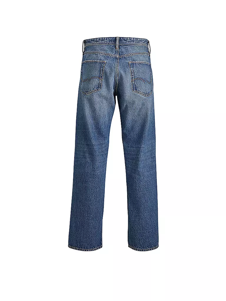 JACK & JONES Jeans Baggy Fit JJIEDDIE JJORIGINAL blau