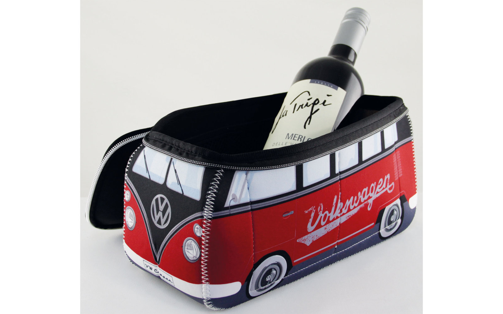 VW Collection T1 Bulli Neopren Universaltasche 4,5 Liter Rot