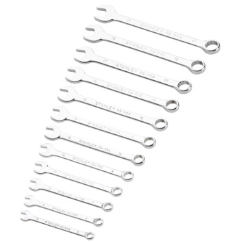 Stanley ringsteeksleutelset 12-delig