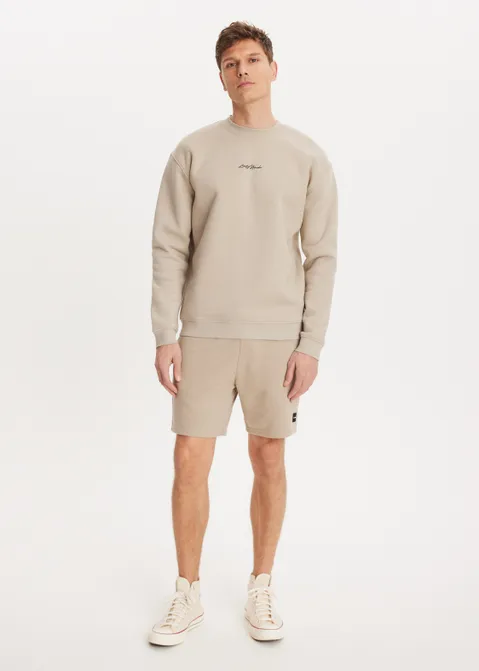 Basic sweat short zand (ZND.L)