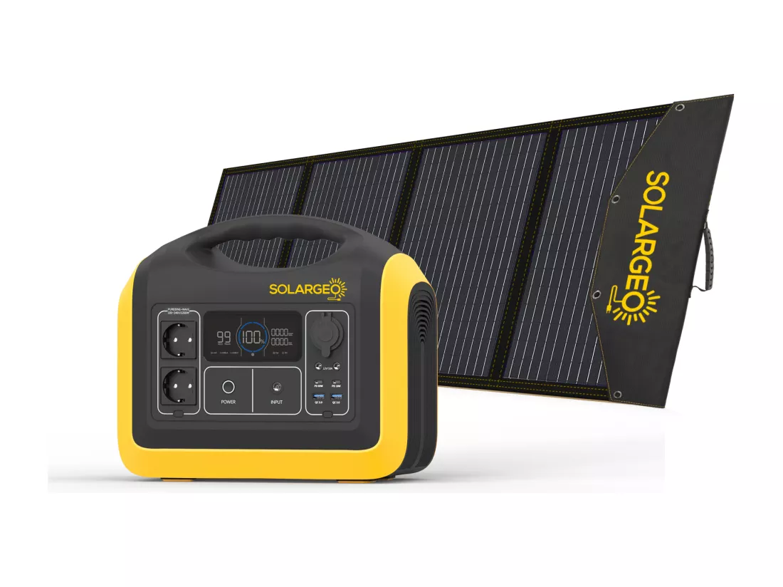 Générateur solaire - Capacité 992 Wh - 1200 W - HELIOSER