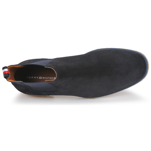 Tommy Hilfiger - HILFIGER CREPE SUEDE CHELSEA - Marine