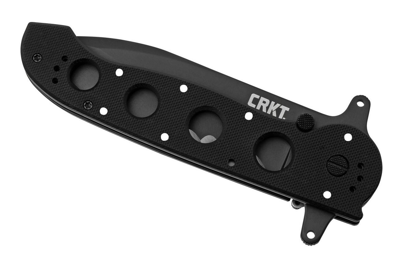 CRKT M21-14SFG, 1.4116 staal, zwart G10, Veff Serrations, tactisch zakmes