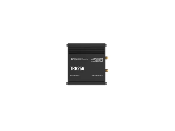 Teltonika TRB256 - Gateway - 100Mb LAN, BACnet, RS-485, Modbus, DNP3, RS-232 - LTE - 4G - desktop/væg/DIN-skinnemonterbar