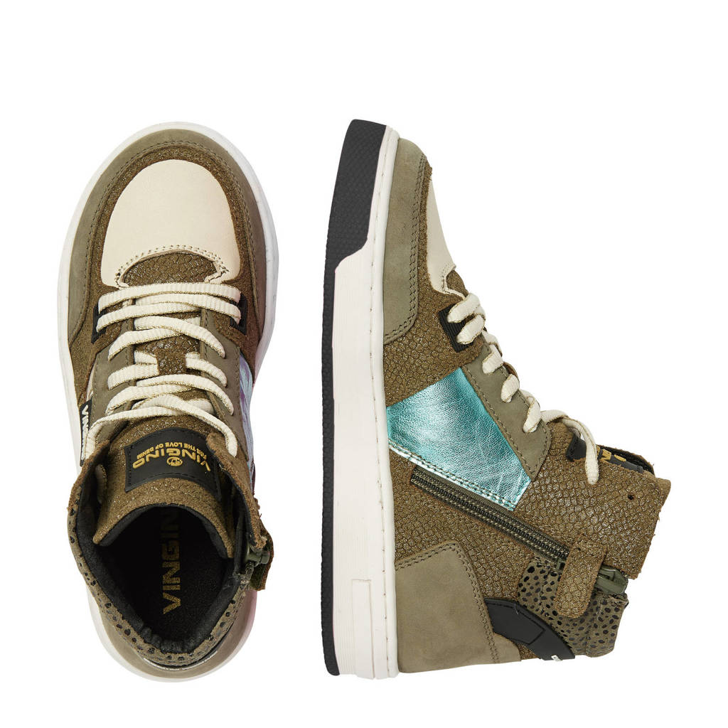 Vingino Suze Midleren sneakers groen