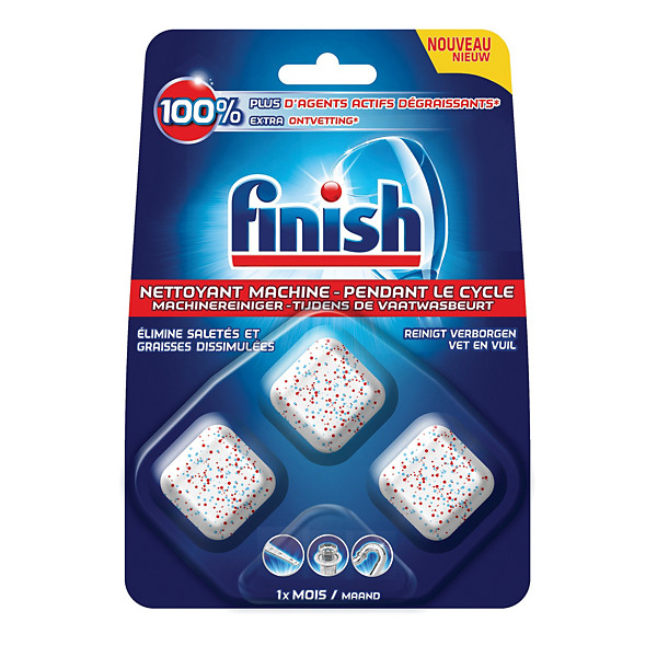 Nettoyant lave-vaisselle en pastille Finish, lot de 3