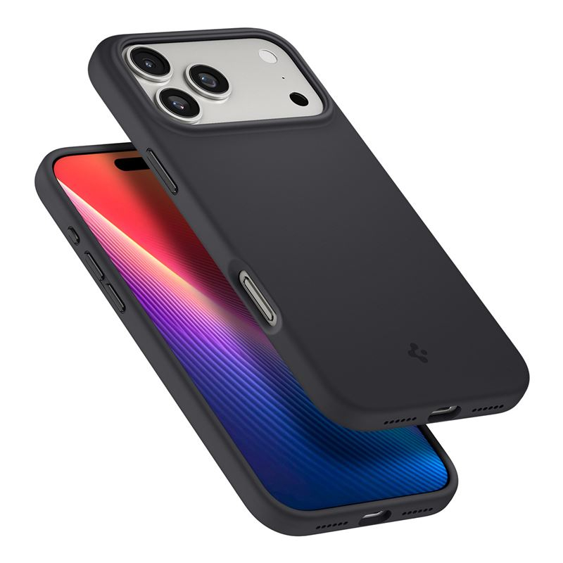 iPhone 17 Pro Silicone Fit MagSafe Case Hülle (ACS10335) - Schwarz